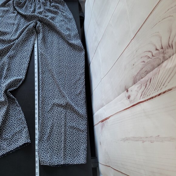 Vintage Brownstone Studio New York, 2pc Pajama Set, Sz 6, Black/White, Like New, - Picture 15 of 15